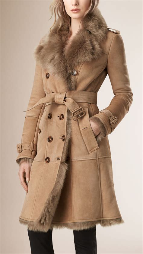 burberry sherpa jacket|burberry jacket women.